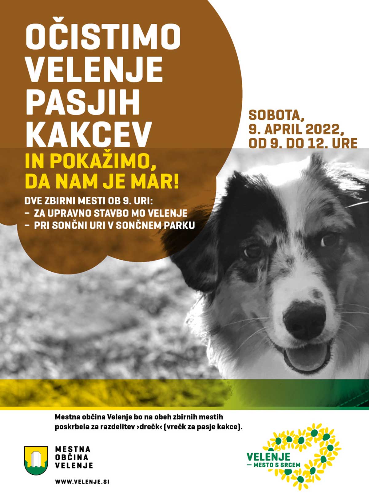 Očistimo Velenje pasjih kakcev (9.4.2022)