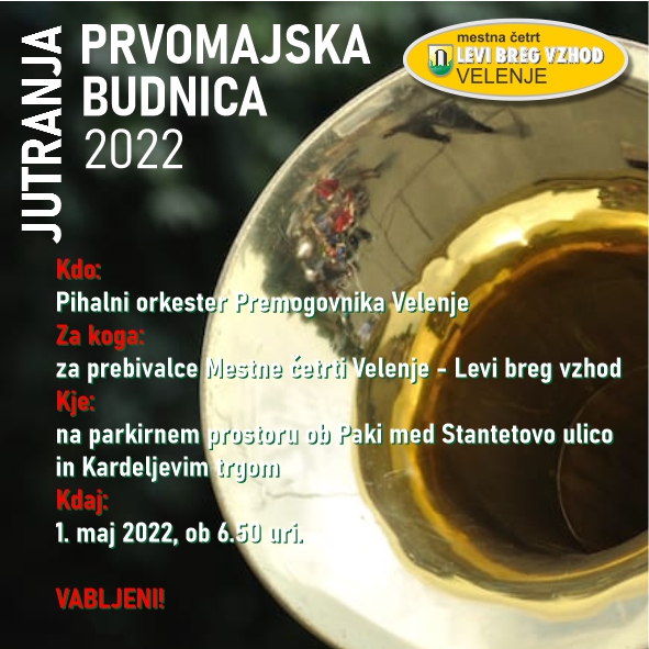 Vabljeni na jutranjo prvomajsko budnico (2022)