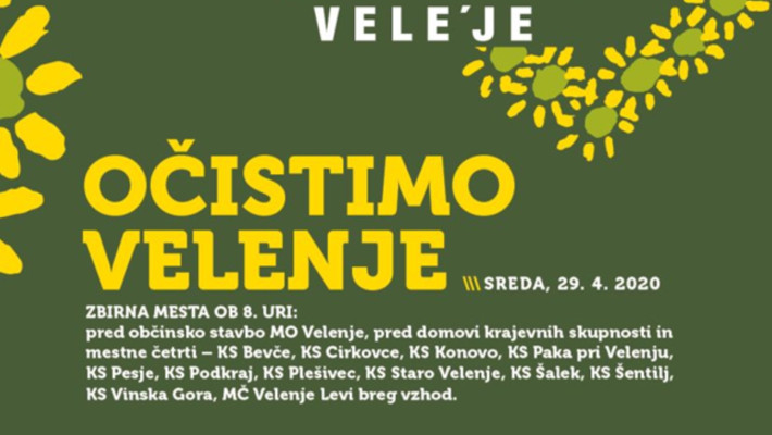 Vabljeni na čistilno akcijo ob praznovanju dneva Zemlje