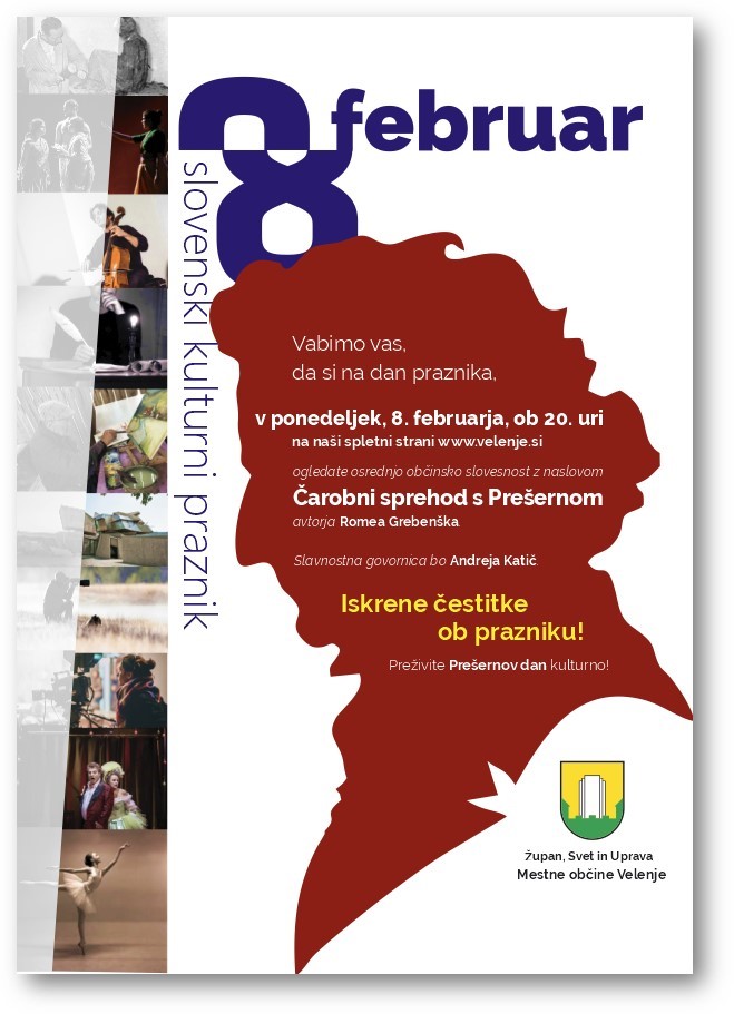 Vabljeni na slovesnost "Čarobni sprehod s Prešernom"