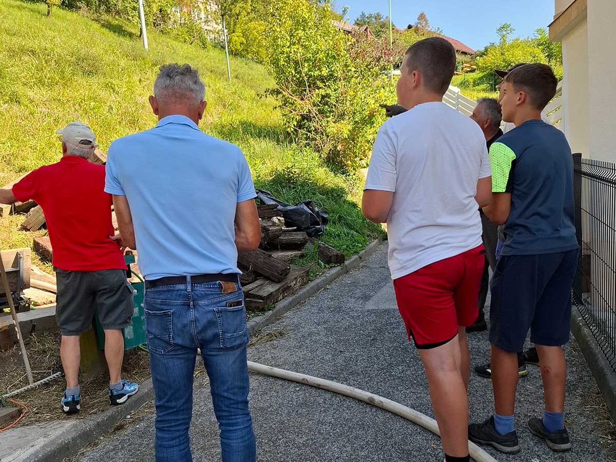 MENJAVA STOPNIC PROTI ŠALEŠKEM GRADU